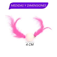 Bola de Madera con Campanitas y Plumas de Colores_thumbnail